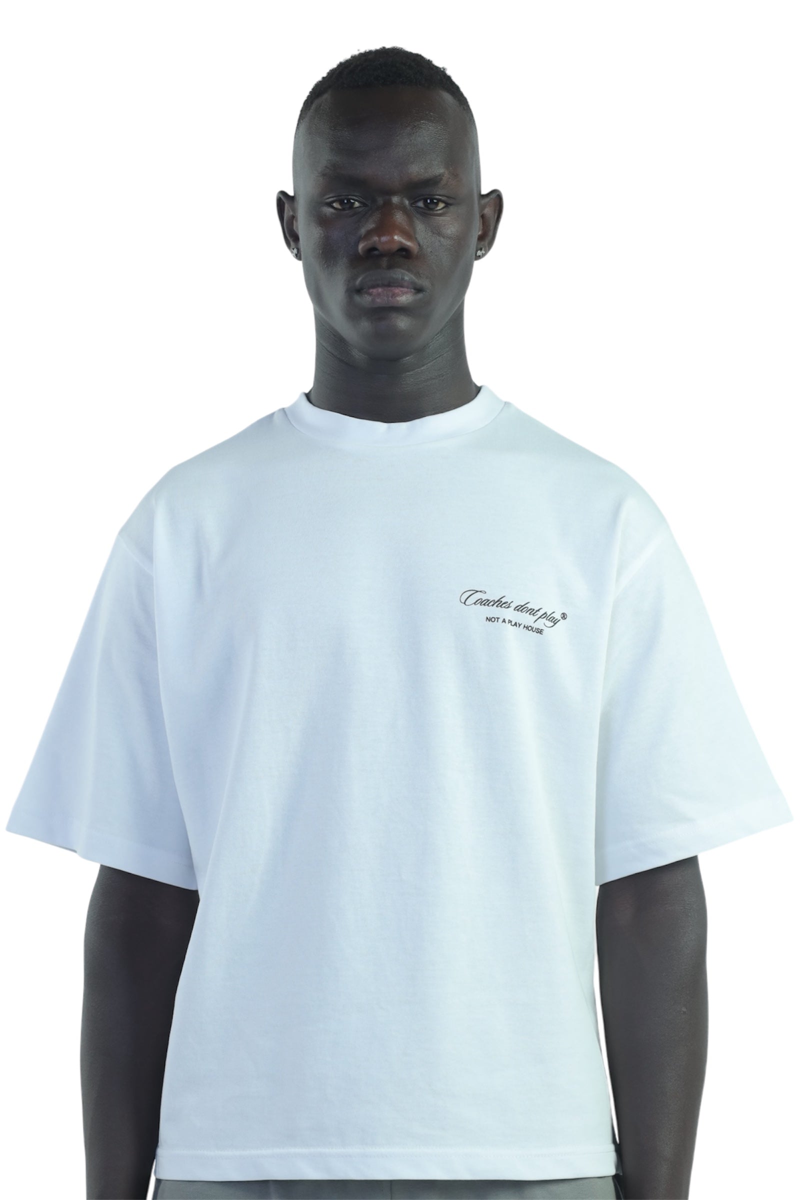 cdp® script t-shirt white