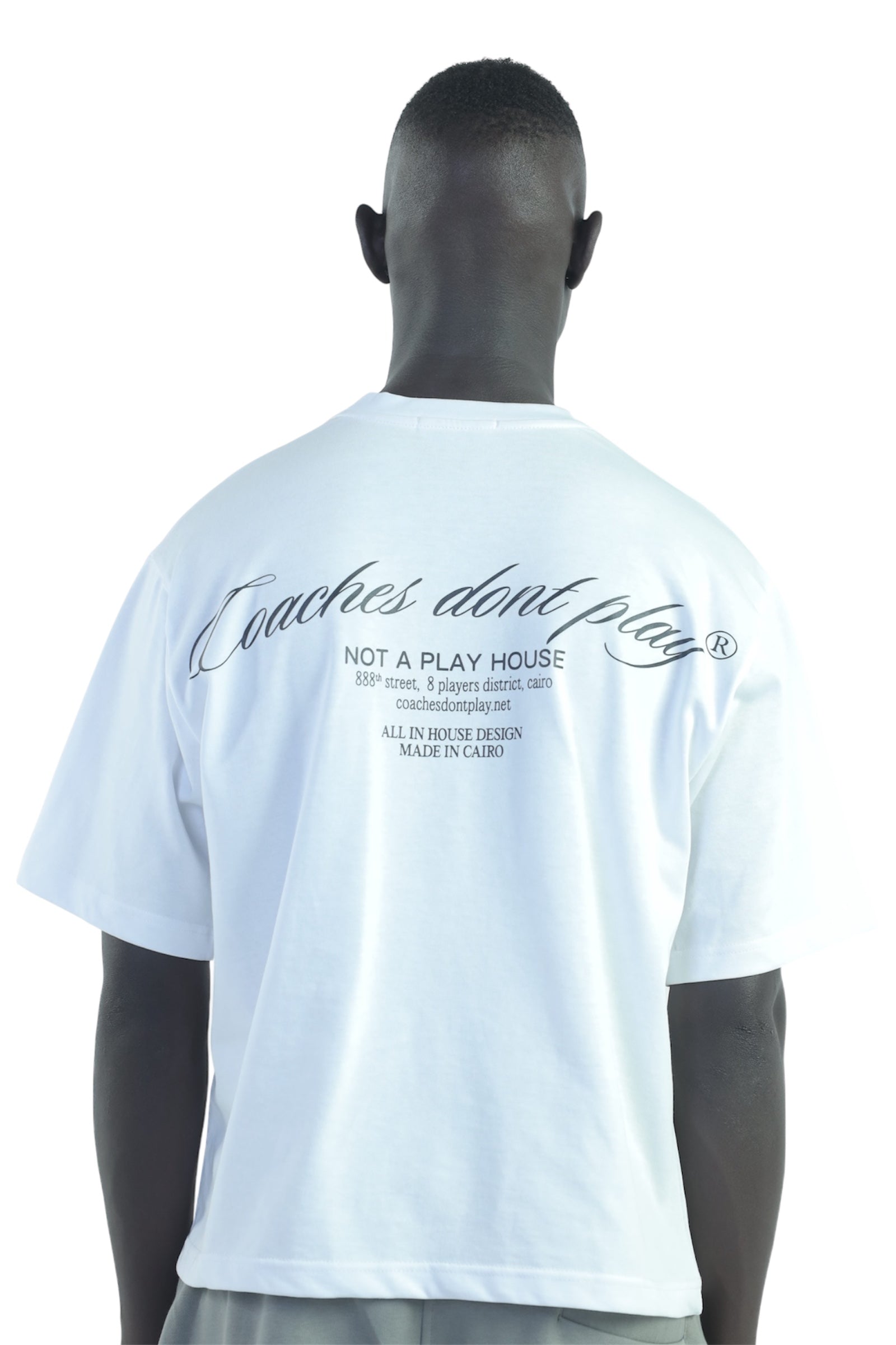cdp® script t-shirt white