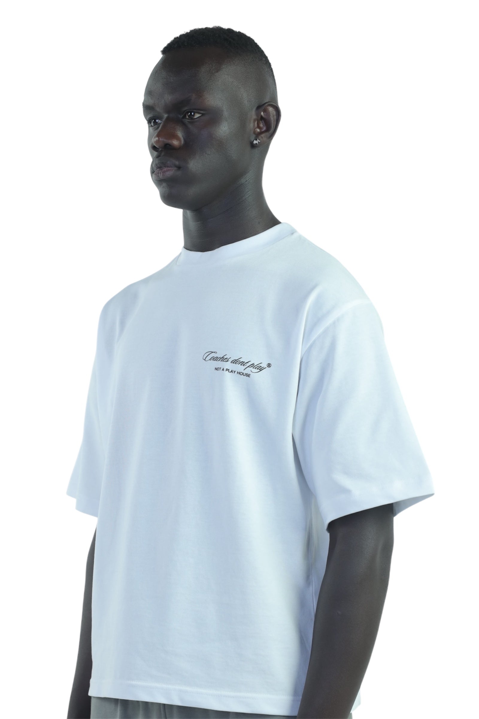 cdp® script t-shirt white