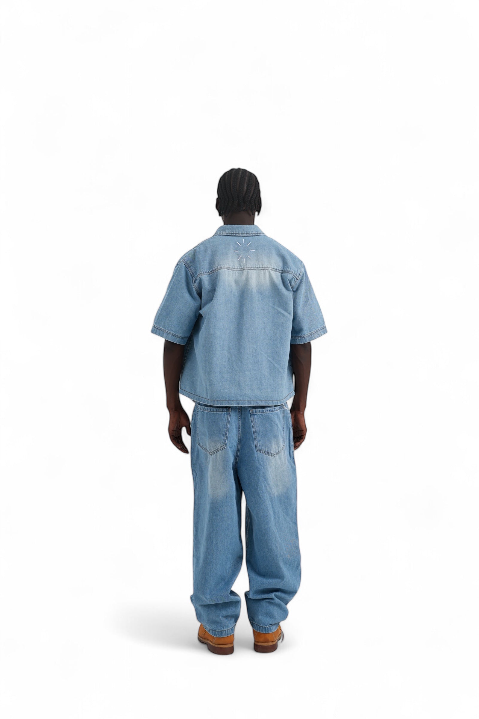 baggy jeans blue wash