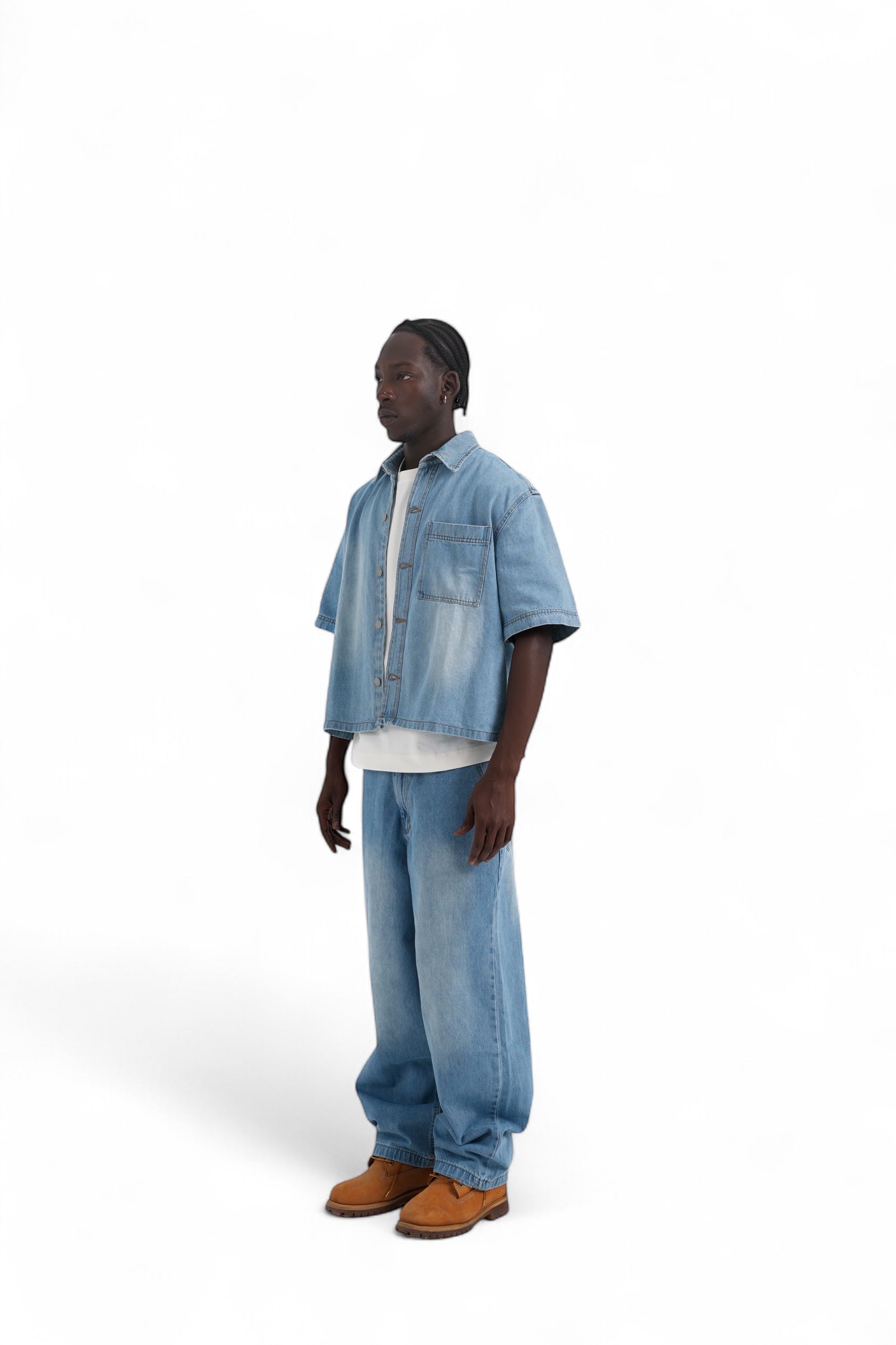 baggy jeans blue wash