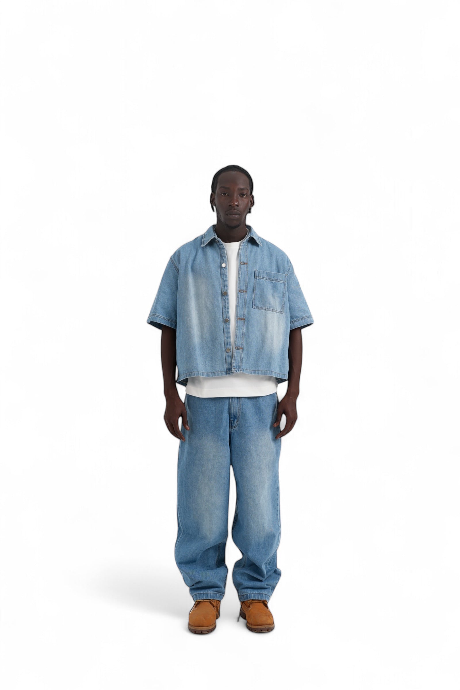 baggy jeans blue wash