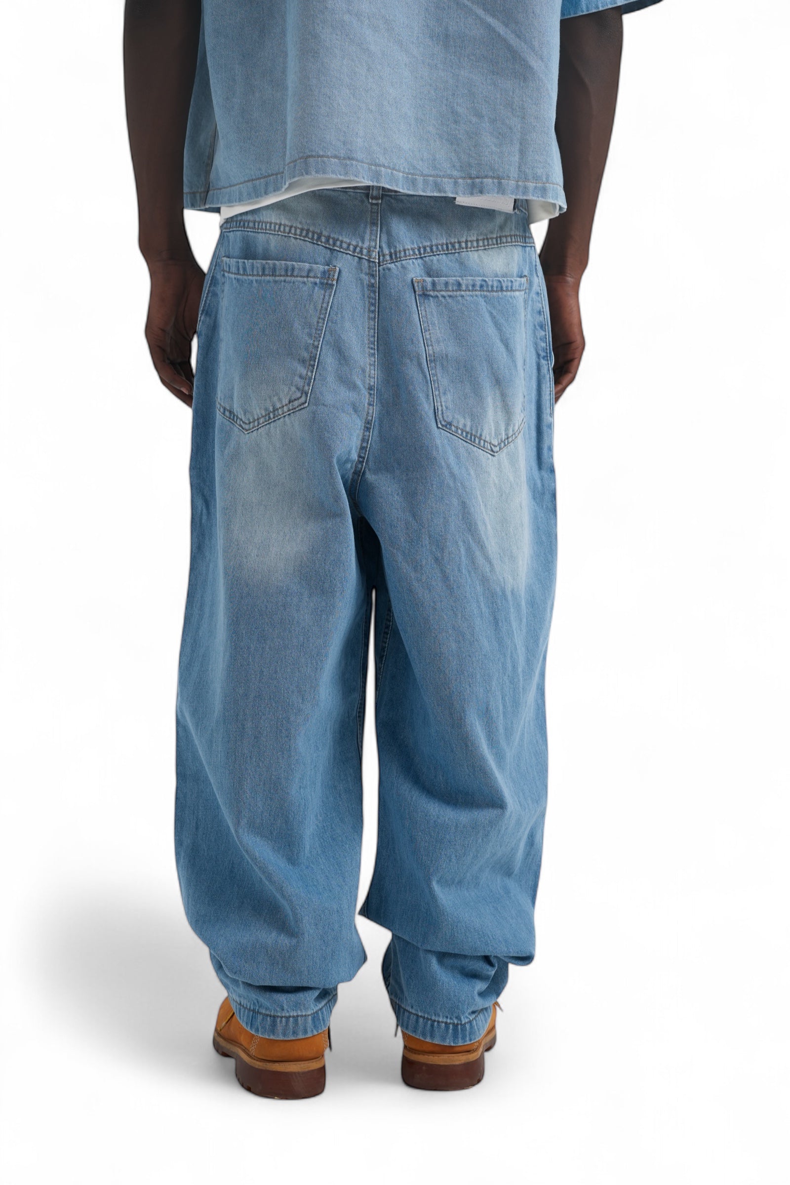 baggy jeans blue wash