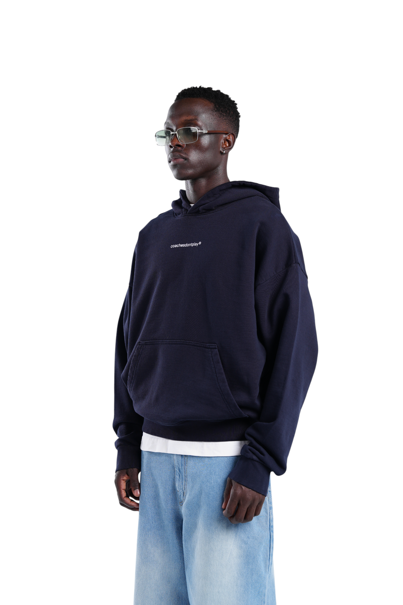 cdp® statement hoodie navy