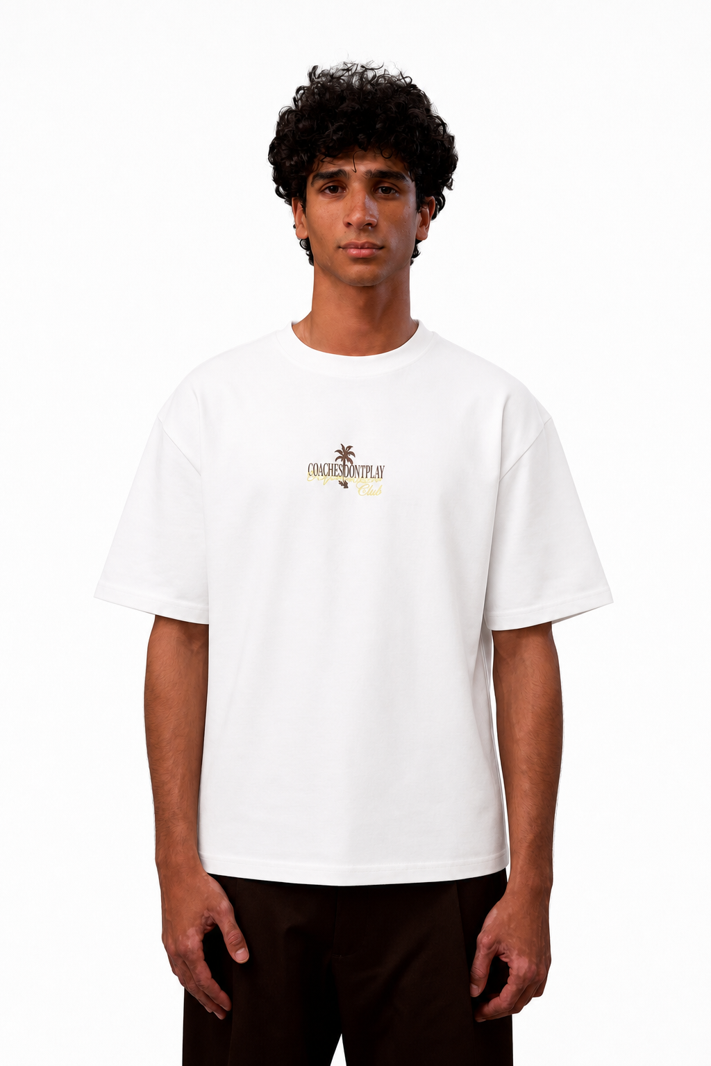 cdp® palm tree graphic t-shirt