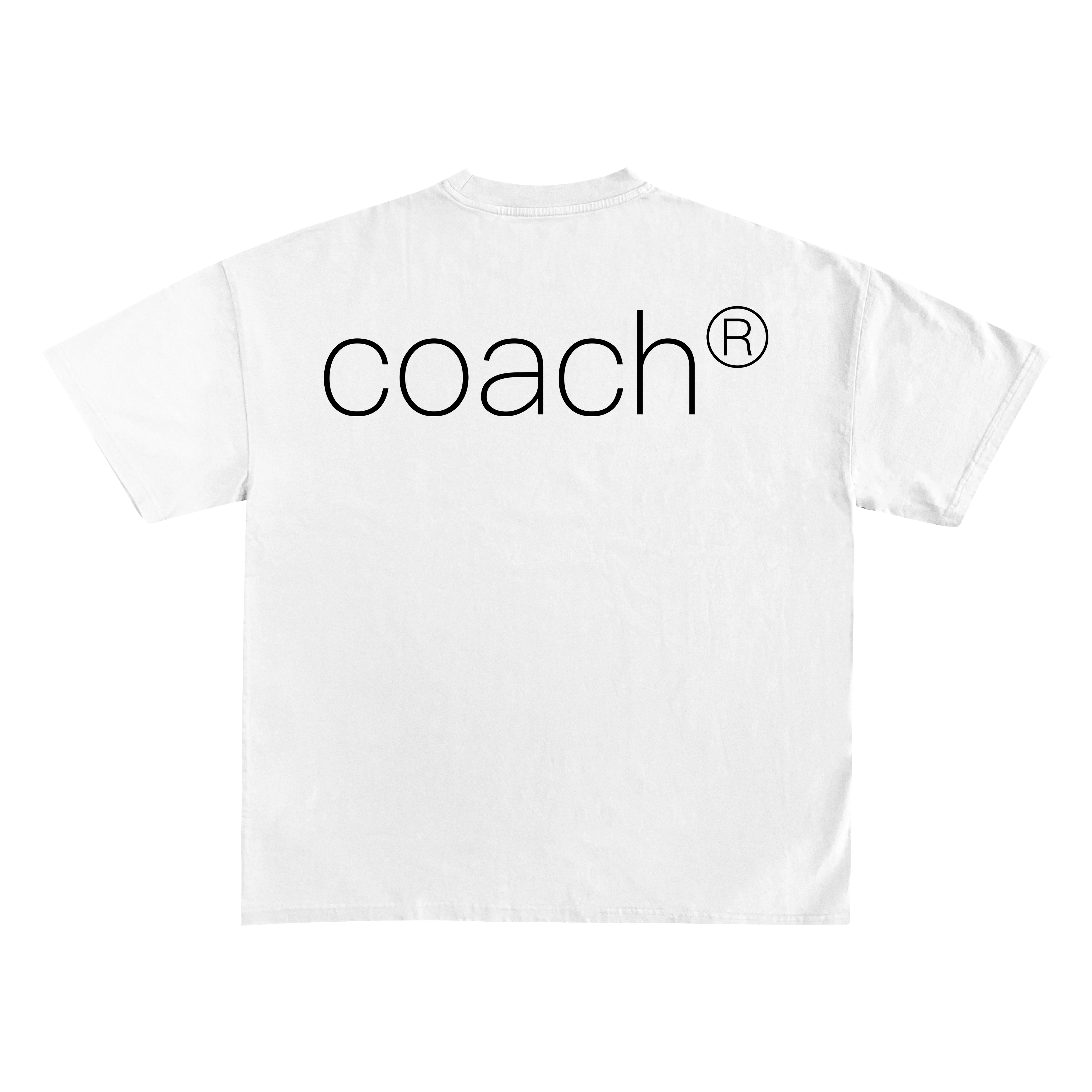 coach® t-shirt white